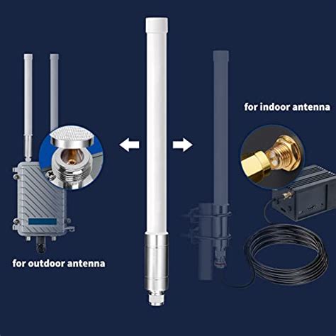 Bingfu LoRa Helium Antenna 868 Mhz LoRa Aerial 3dBi Omni Fiberglass