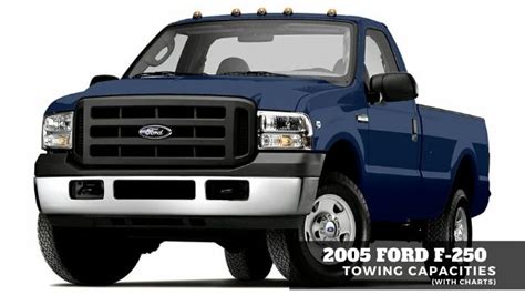 2005 Ford F 250 Towing Capacities With Charts