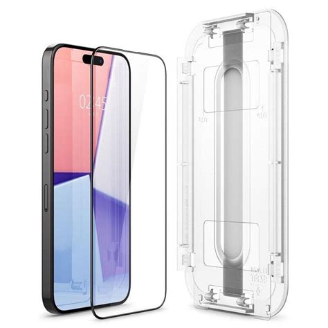 Spigen Iphone Pro Glas Tr Ez Fit Sk Rmskydd H Rdat Glas Pack