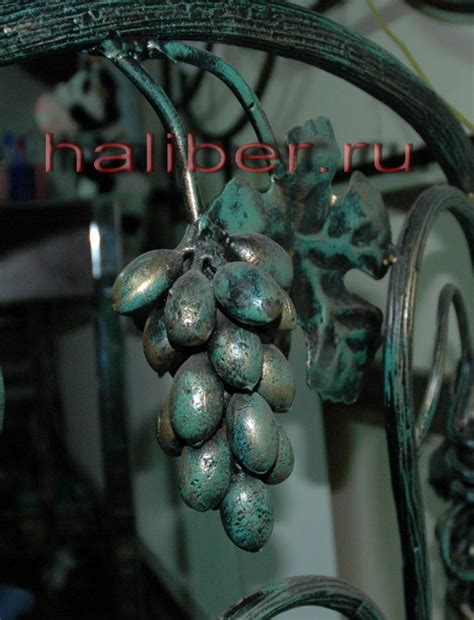 Кованый виноград, виноградная лоза, декоративные элементы, кованая лоза ...