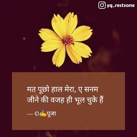 मत पछ हल मर ए सनम ज Quotes Writings by pooja domale