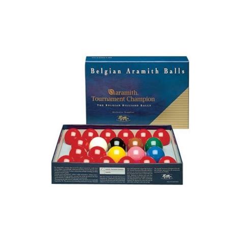 Billes Snooker Aramith Tournament 52 4 Mm