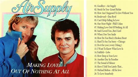 Air Supply Rod Stewart Michael Bolton Phil Collins Eric Clapton Best Soft Rock Songs 60s 70s