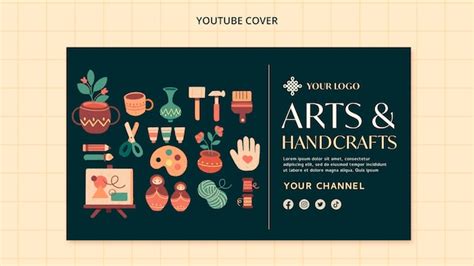 Free Psd Art And Handcraft Template Design