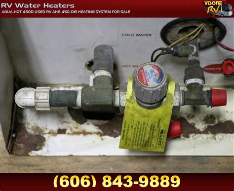 RV Appliances AQUA HOT D USED RV AHE DE HEATING SYSTEM FOR SALE RV Water Heaters