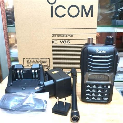 Jual Ht Icom Ic V Penganti Icom Ic V Watt Original Shopee Indonesia