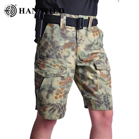 Pantalones Cortos De Senderismo Para Hombre Ropa De Camuflaje