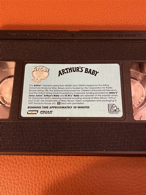 Arthur Arthurs Baby Vhs 1997 Plus Dws Baby From Wgbh And Cinar