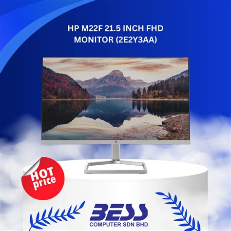 HP M22F 21 5 INCH FHD 2E2Y3AA MONITOR Shopee Malaysia