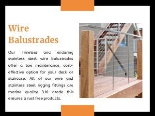 Different Types Of Balustrade Offered At Balustrade 1