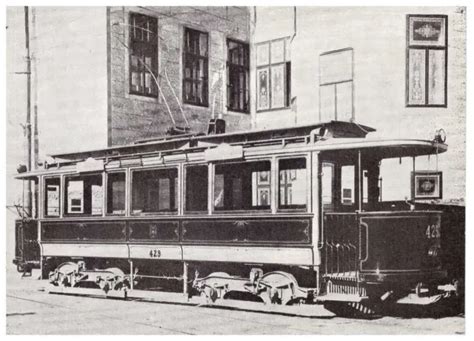 Historische Strassenbahnbilder Aus Wien Triebwagen Der Reihe T Eur