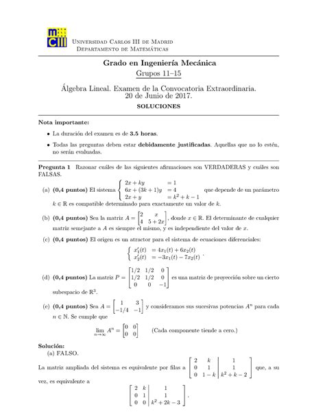 Examen 20 Junio 2017 Preguntas Y Respuestas A T E A T I C A S