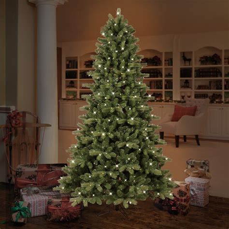 Ge 75 Ft Colorado Spruce Pre Lit Artificial Christmas Tree With Led