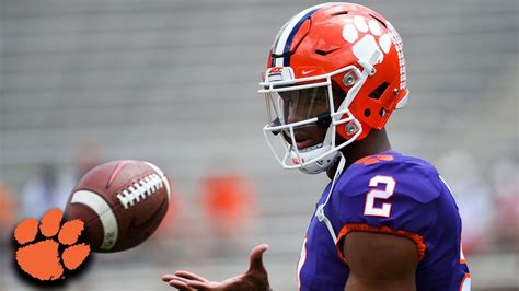 Clemson Qb Kelly Bryant More Stripes To Earn Acc Football Spring