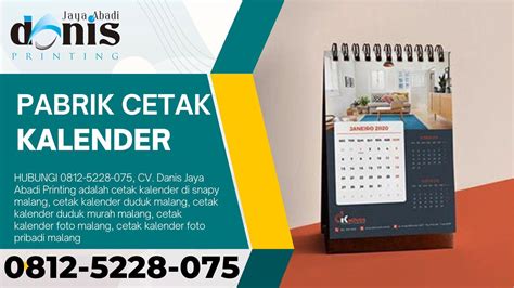 HASIL PRINT BAGUS Cetak Kalender Custom Malang WA CALL 0812 5228 075