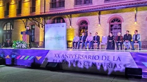 Conmemoran El Xx Aniversario De Plaza De Las Tres Centurias El