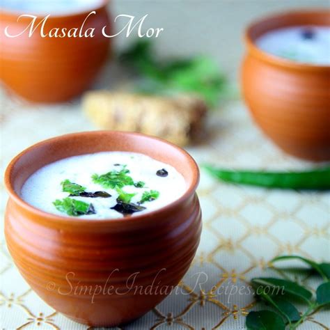 Masala Buttermilk Masala Mor Simple Indian Recipes