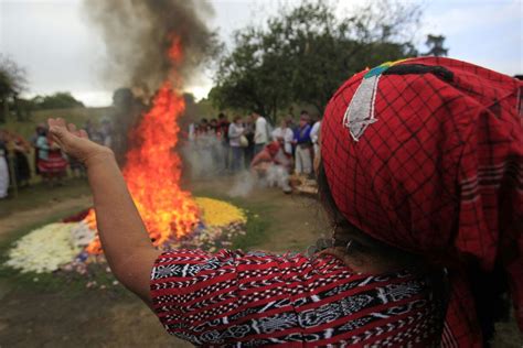 Ceremonia Maya Abre Celebración De 20 Años De La Paz