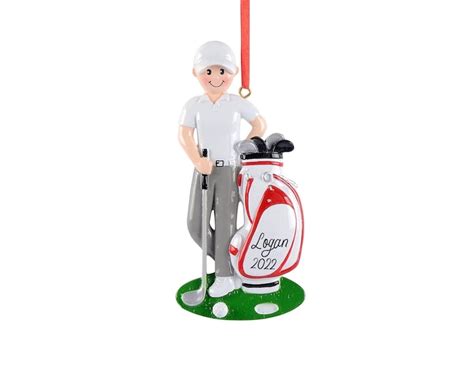 Golf Christmas Ornament Golf Gifts For Women Etsy