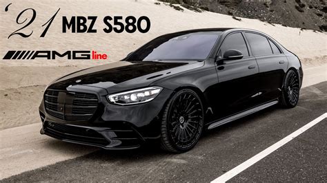 All Black 2021 Mercedes Benz S 580 Looks Ominously Elegant Riding On