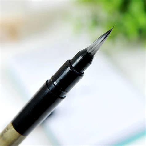 premium refillable calligraphy pen with 25ml ink medium regular script ...