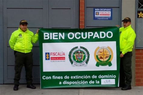 Fiscal A Ocup Bienes Con Fines De Extinci N De Dominio