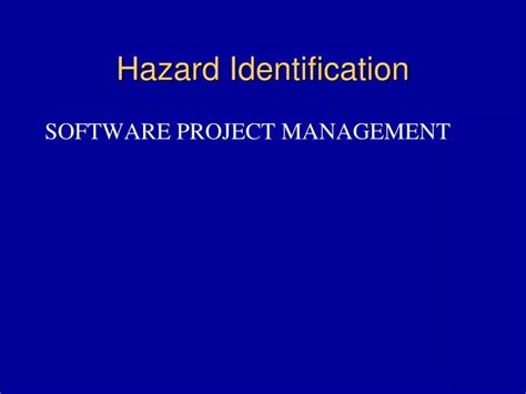 Ppt Hazard Identification Powerpoint Presentation Free Download Id 5600218