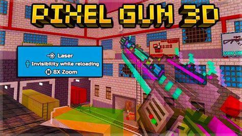 Pixel Gun D Mythical Laser Ninja Sniper Gives You Invisibility Youtube