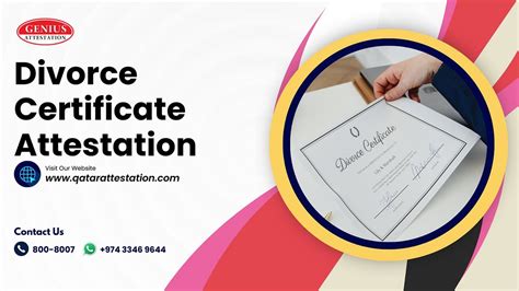 Divorce Certificate Attestation Qatar By Qatarattestation Medium