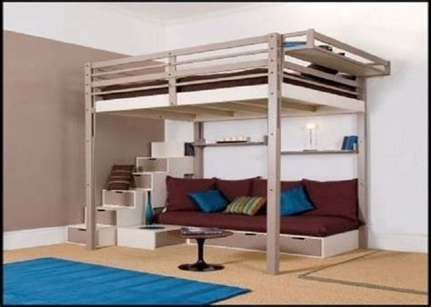 The top 20 Ideas About Queen Loft Bed with Stairs – Best Collections ...