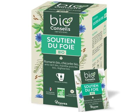 Infusion Soutien Du Foie Bio Conseils Sachets