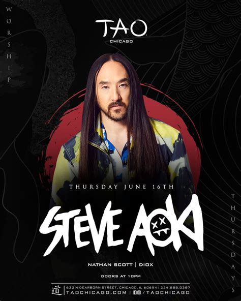 Steve Aoki Tao Group Hospitality