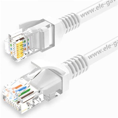 Cable Red 3 Mts Categoría Cat6 Utp Rj45 Ethernet Internet ELE GATE