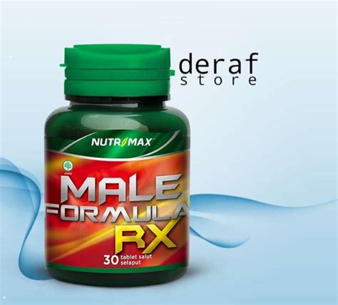 Promo Nutrimax Male Formula Rx Isi Tablet Diskon Di Seller Deraf