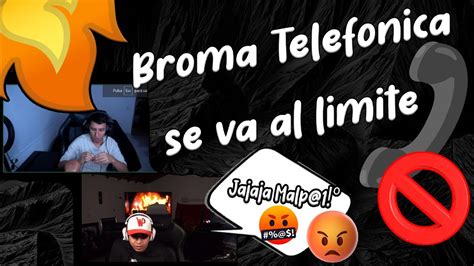 Broma Telefonica De Westcol Se Sale De Control Westcol Youtube