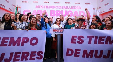 Es Tiempo De Mujeres Clara Brugada Se Registra Como Aspirante A La