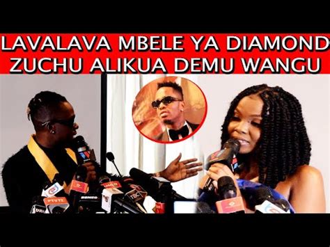 LAVALAVA MBELE YA DIAMOND ZUCHU ALIKUA DEMU WANGU PEMBA ZUCHU