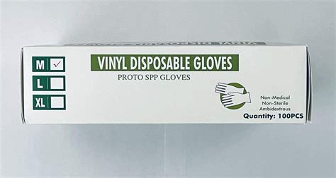 Vinyl Gloves Medium Size | Sturdy Pack Provider Corporation