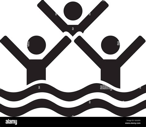 Synchronized Swimming Team Immagini Vettoriali Stock Alamy