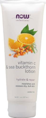 NOW Vitamin C Sea Buckthorn Lotion 8 Fl Oz Frys Food Stores