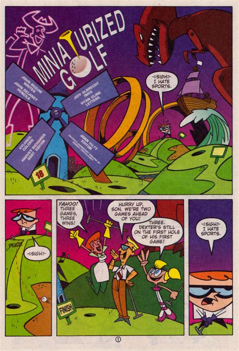 Read Online Dexters Laboratory Comic Issue 16