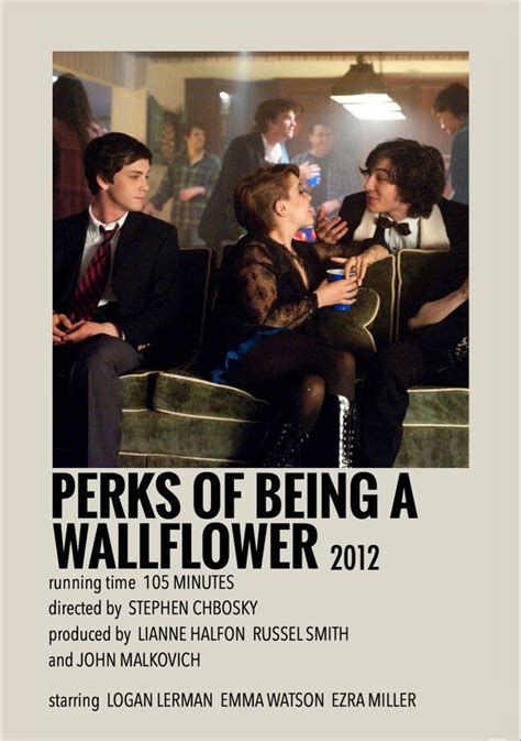 Perks of being a wallflower by Millie | Alternative movie posters, Film ...