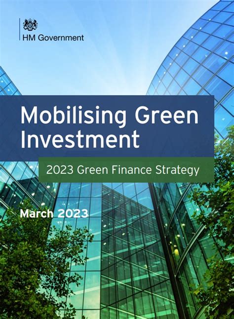 UK Green Finance Strategy 2023 SRI Services