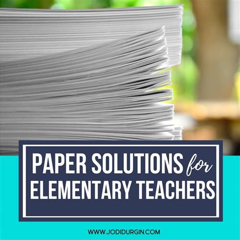 Classroom Paper Organization Ideas for Elementary Teachers in 2024 - Teaching with Jodi Durgin ...