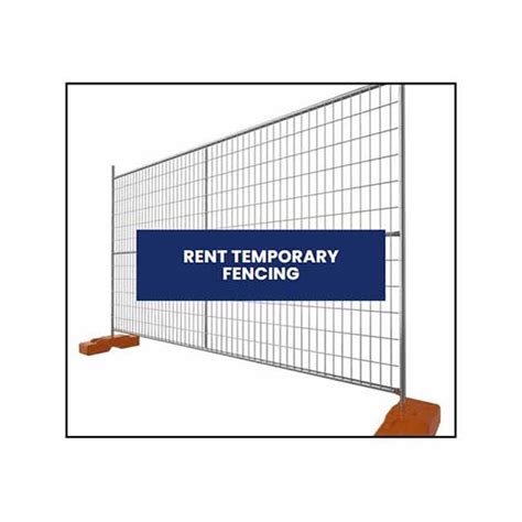 Rent Temporary Fence Panels Vinyl Fence Canada