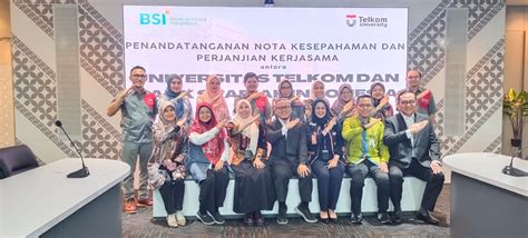 Bank Syariah Indonesia Dan Telkom University Jalin Kerja Sama Unit