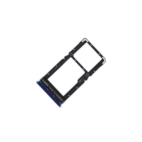 Bandeja De Tarjeta SIM SD Para Xiaomi Poco X3 Poco X3 Pro Azul