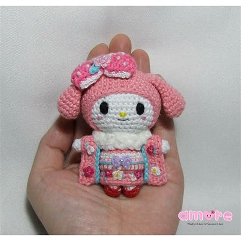 My Melody Amigurumi Kimono Hello Kitty Crochet Fun Crochet Projects Beginner Crochet Projects