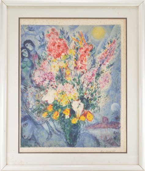 Sold At Auction Marc Chagall Marc Chagall Pencil Signed And Numbered