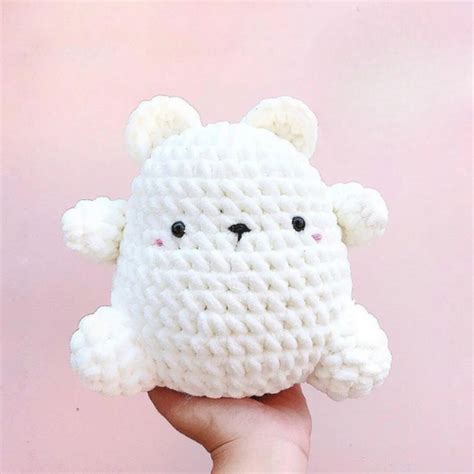 Free Crochet Polar Bear Pattern Diy Crafts